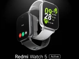 Redmi Watch 5 Active: Lançamento Confirmado para o final de agosto